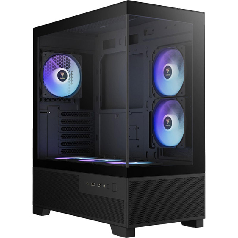 Caja/Torre Gamdias Aura GC12 ARGB Negro -