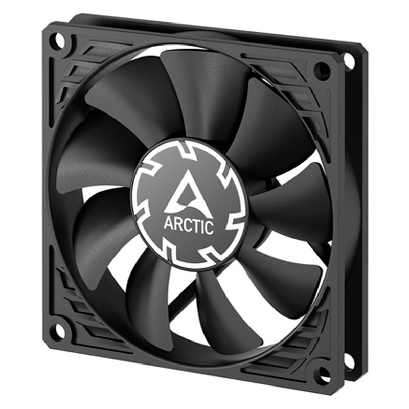 Ventilador Arctic P8 Slim PWM PST 80mm Negro
