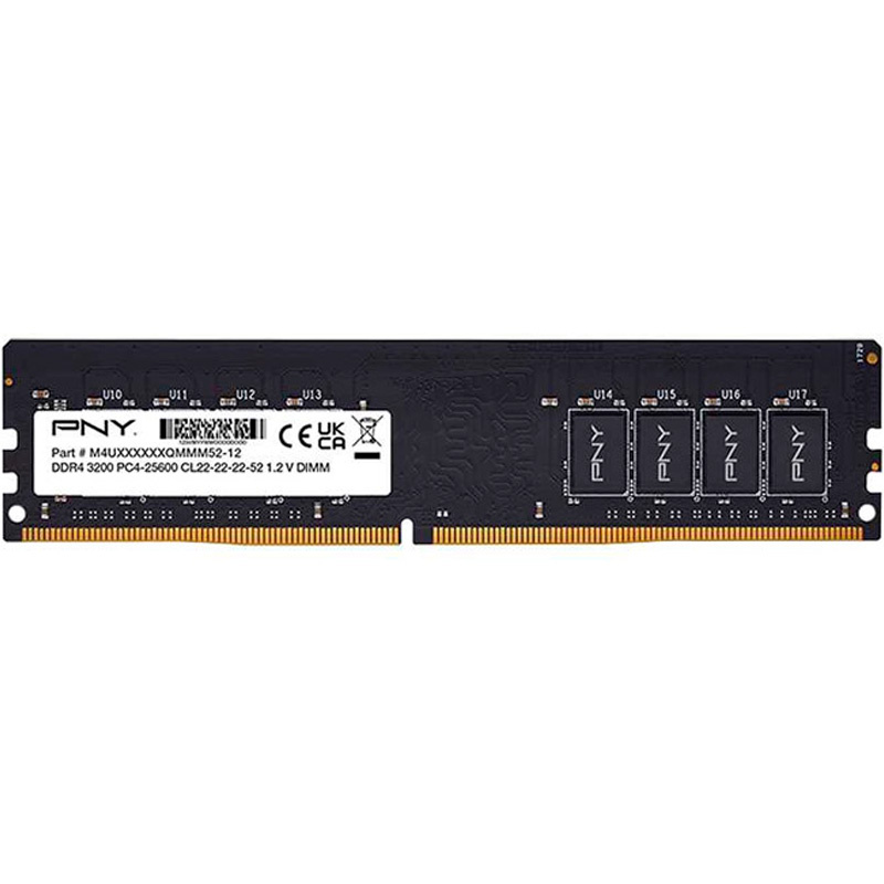 Memoria DDR4 PNY Performance 8GB 1x8GB 3200MHz CL22 UDIMM