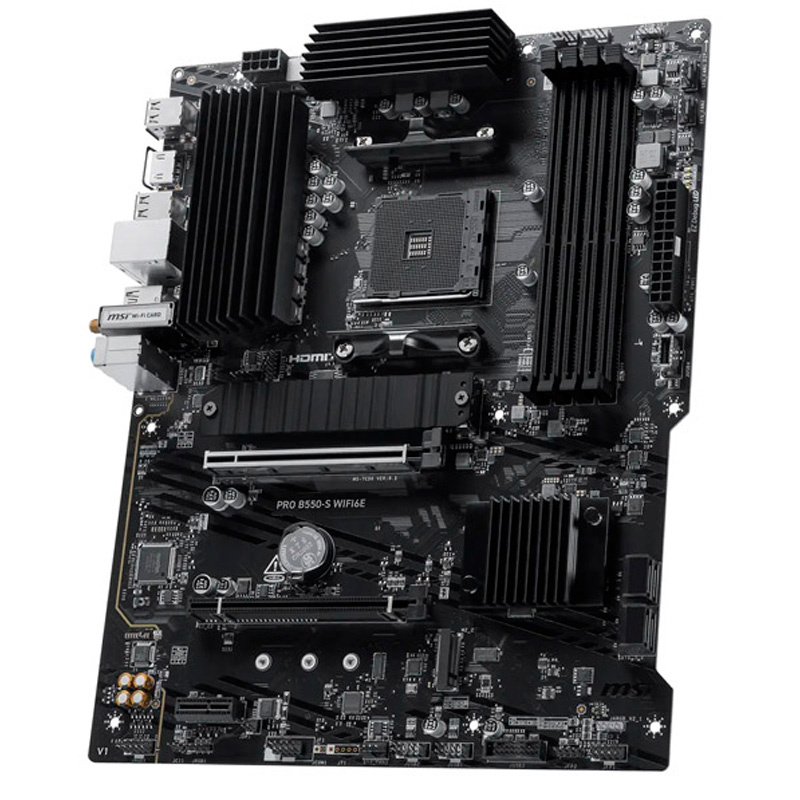 Placa Base MSI PRO B550-S WIFI6E Socket AM4 ATX