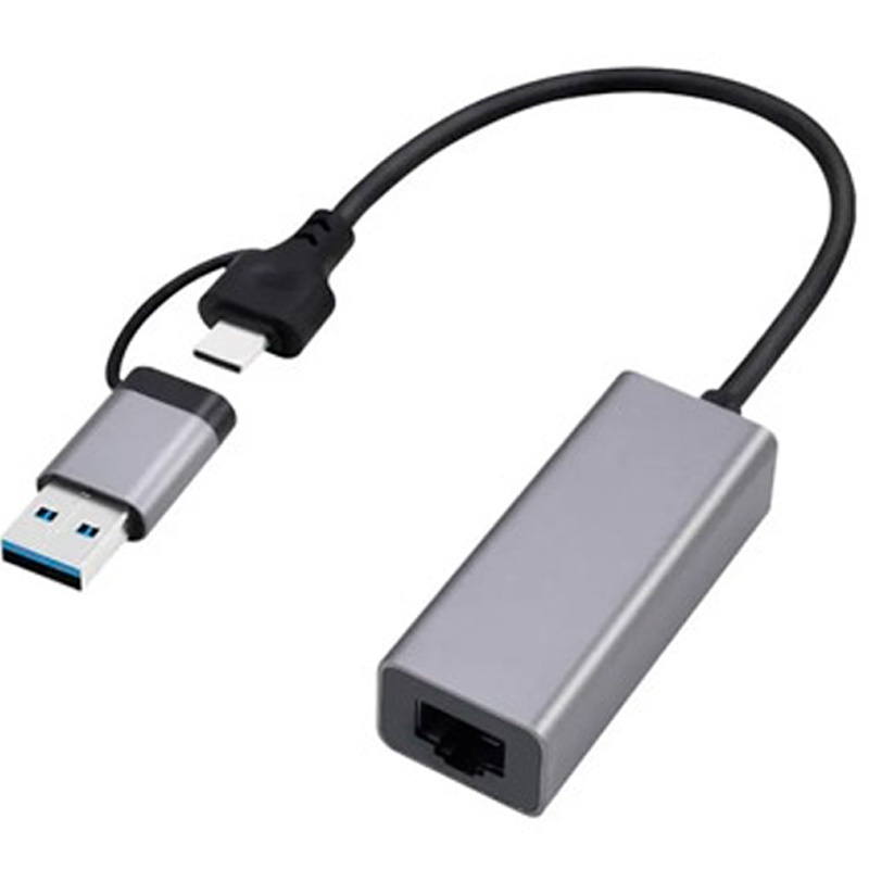 Adaptador de Red Gembird A-USB3AC-LAN-01 USB-A / USB-C A RJ45