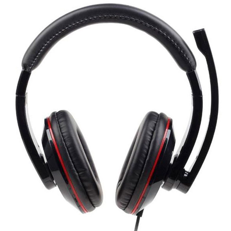 Auriculares Gembird MHS-U-001 Estéreo USB Con Micrófono Negro Brillante