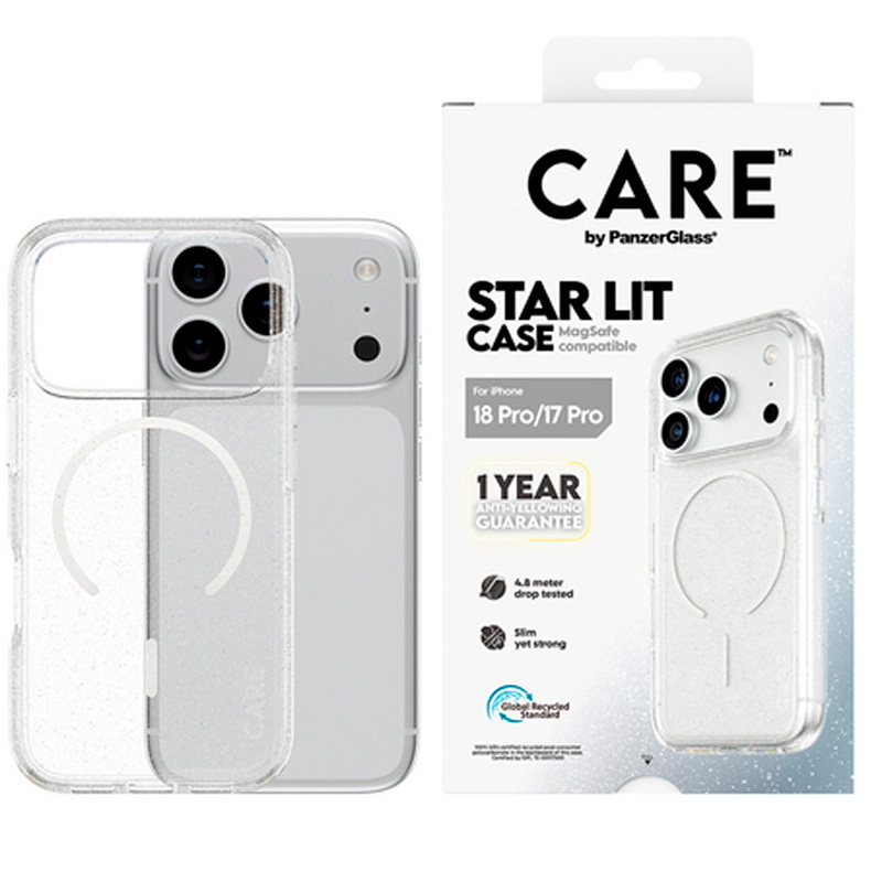 Funda PanzerGlass Care Urban Case Star Lit MagSafe Para iPhone 17 Pro / iPhone 18 Pro