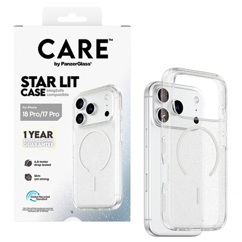 Funda PanzerGlass Care Urban Case Star Lit MagSafe Para iPhone 17 Pro / iPhone 18 Pro