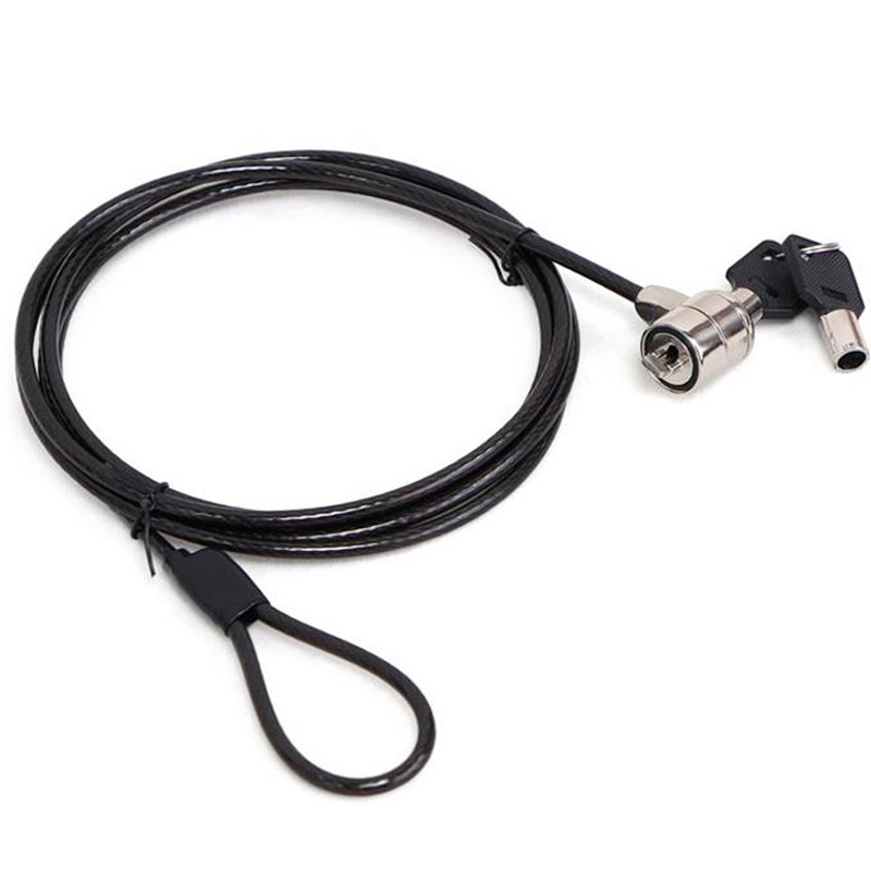 Cable Gembird Seguridad Para Portátiles Candado Con Llave 1.8m Acero
