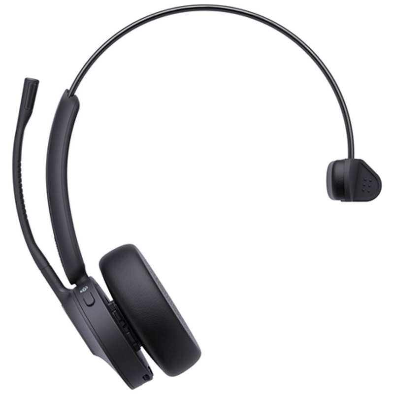Auriculares Yealink WH64 Mono Híbrido DECT Bluetooth Con Base De Carga Busylight