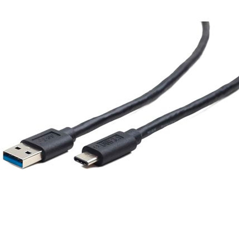 Cable USB Gembird USB 3.2 Gen 1 USB-C A USB-A 1m Negro