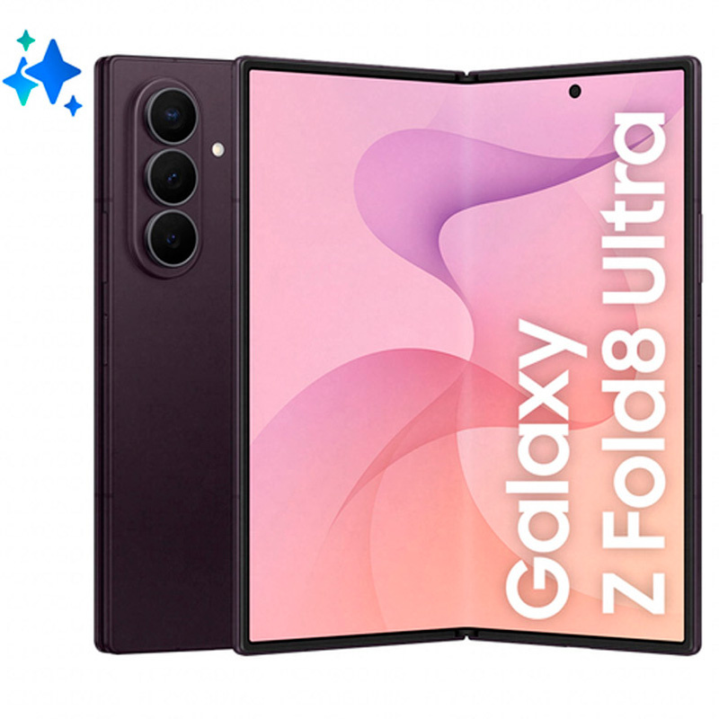 Smartphone/Móvil Samsung Galaxy Z Fold 8 Ultra 8.0 pulgadas 12GB 256GB 5G Violeta Nocturno