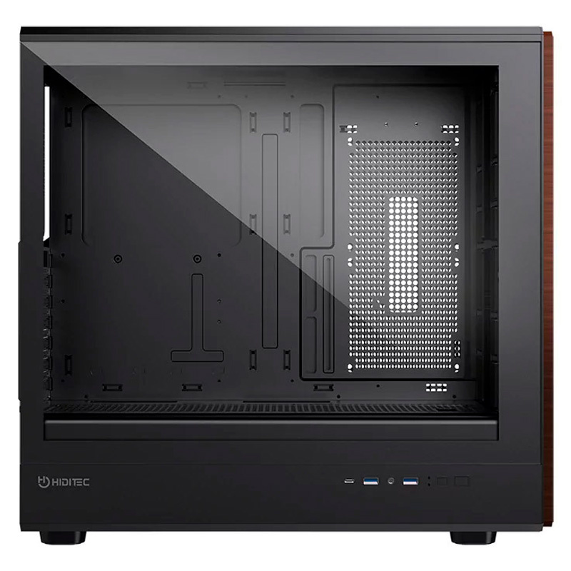 Caja/Torre Hiditec Gaming ORIGIM USB-C ATX Negra