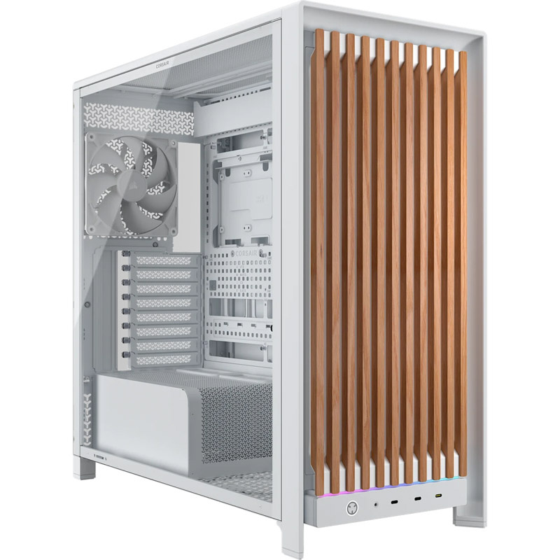 Caja/Torre Corsair FRAME 5000D Wood RS Blanco/Roble