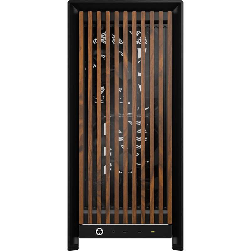 Caja/Torre Corsair FRAME 5000D Wood RS Negro/Nogal