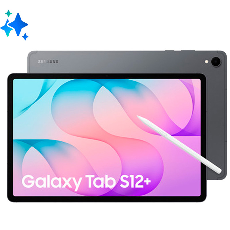 Tablet Samsung Galaxy Tab S12+ 12.4 pulgadas 12GB 256GB Wi-Fi Android S Pen Gris