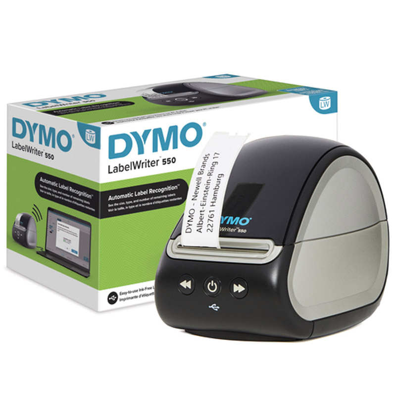 Impresora Térmica Dymo LabelWriter 550 De Etiquetas USB Blanco Y Negro