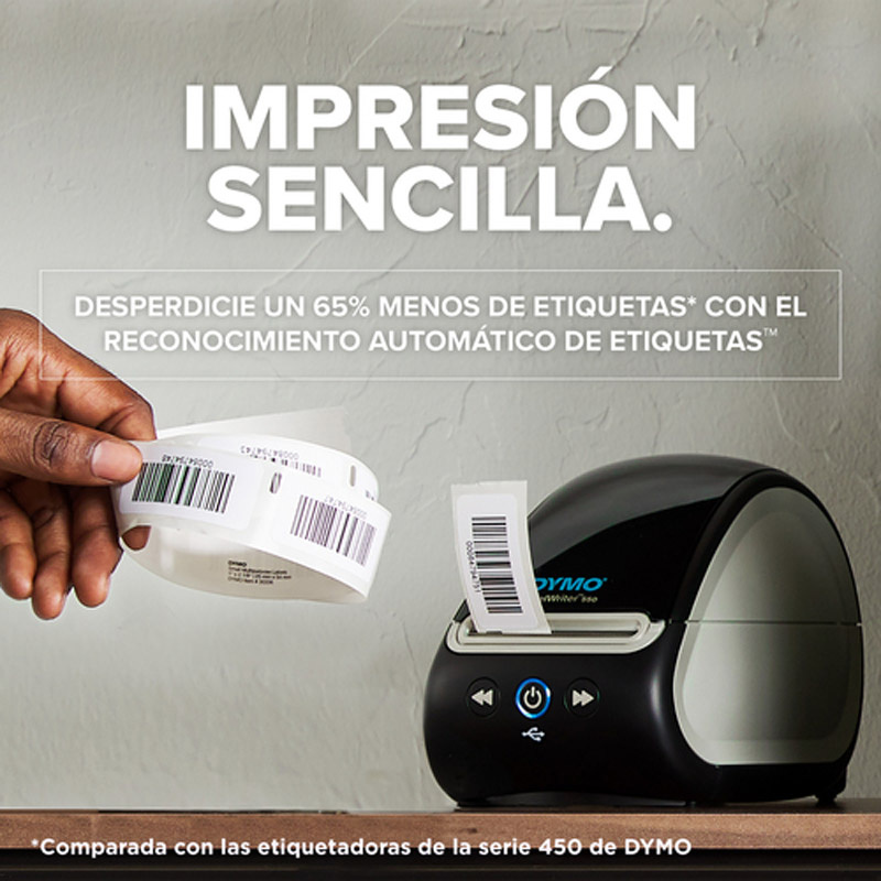 Impresora Térmica Dymo LabelWriter 550 De Etiquetas USB Blanco Y Negro