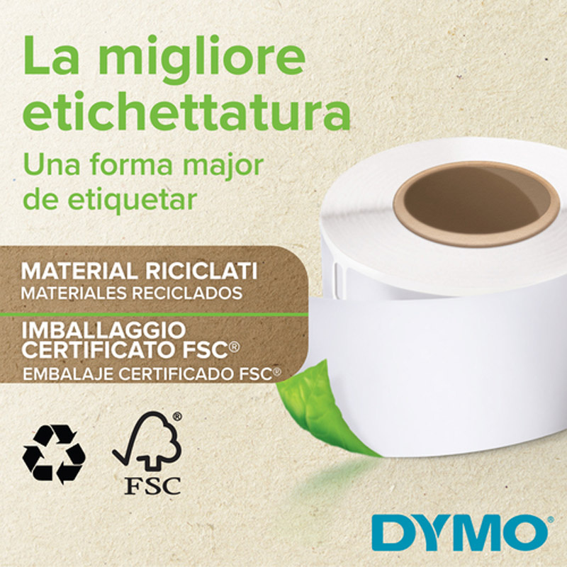 Etiquetas Térmicas Dymo S0722400 / 99012 De Dirección 36x89mm 2 Rollos Blancas