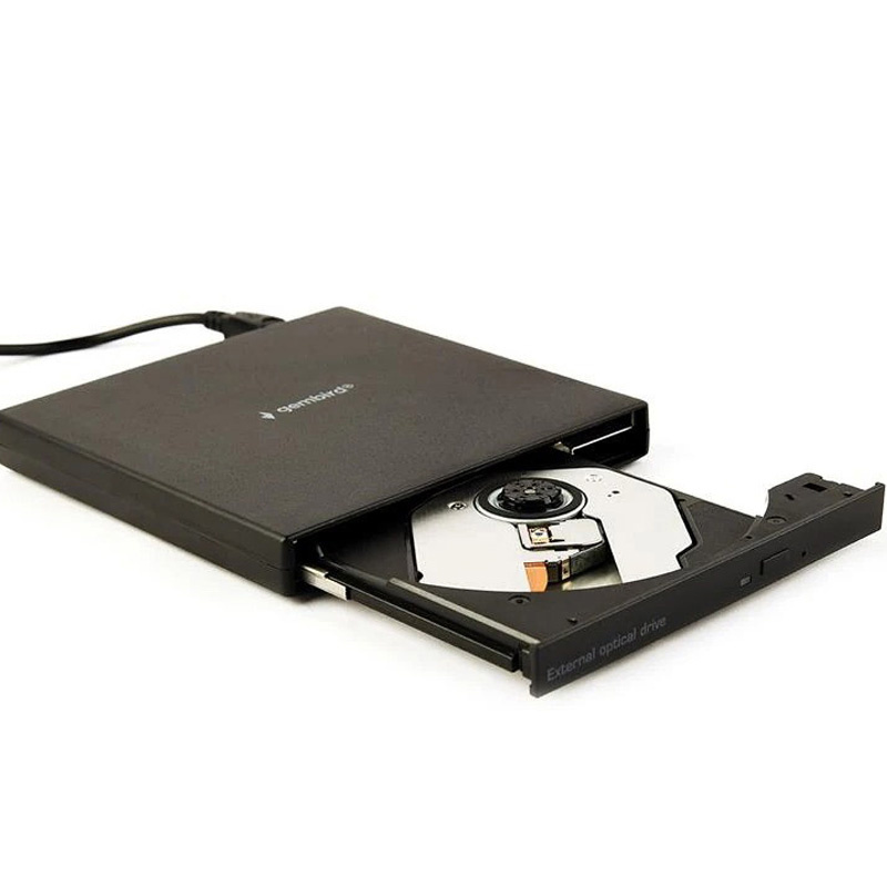 Grabadora DVD/Blu-Ray Gembird DVD-USB-04 Externa USB 2.0 Negra