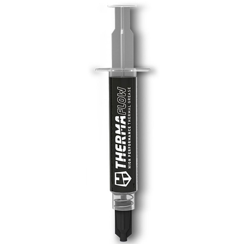 Pasta Térmica Nox Hummer Therma Flow 8g Alto Rendimiento Con Espátula Y Toallitas Gris