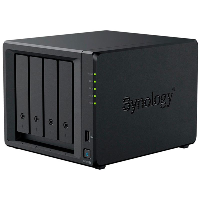 NAS Synology DiskStation DS425+ 4 Bahias Intel Celeron J4125 2GB DDR4
