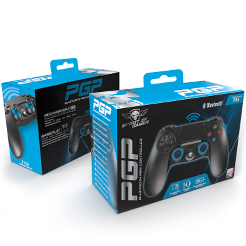 Gamepad Spirit of Gamer PGP Bluetooth Para PS4 Negro