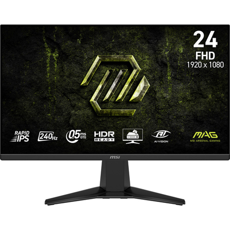 Monitor MSI MAG 255F X24 24.5 pulgadas FHD Rapid IPS 240Hz 0.5ms HDR AMD FreeSync Premium