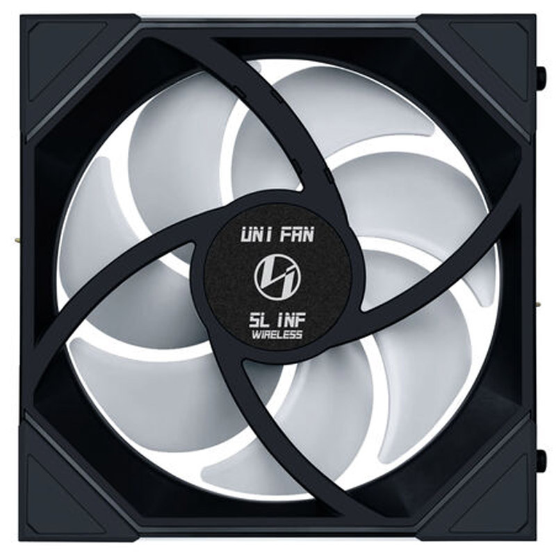 Ventilador Lian Li UNI FAN SL140 Infinity Wireless RGB Reverse Blade PWM 140mm Negro