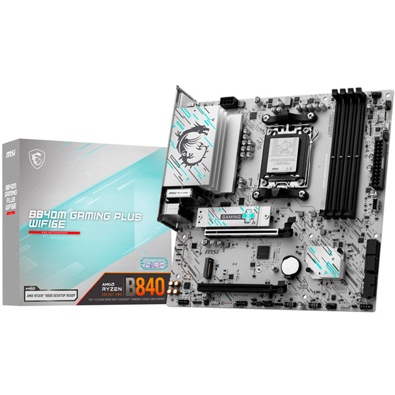Placa Base MSI B840M GAMING PLUS WIFI6E Socket AM5 -