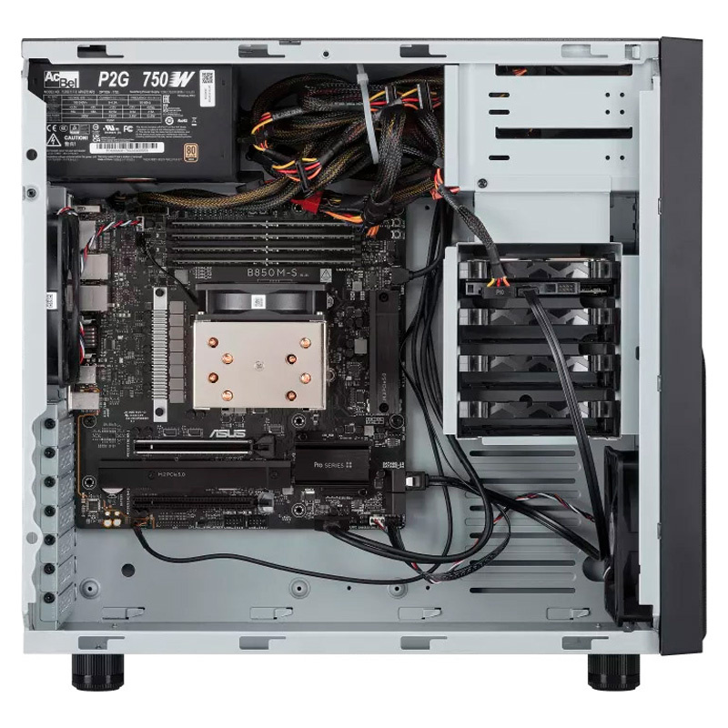 Barebone Asus ExpertCenter Pro ET500A B8-B-750-1 AMD B850 Socket AM5 4x DDR5 ECC 750W Gold