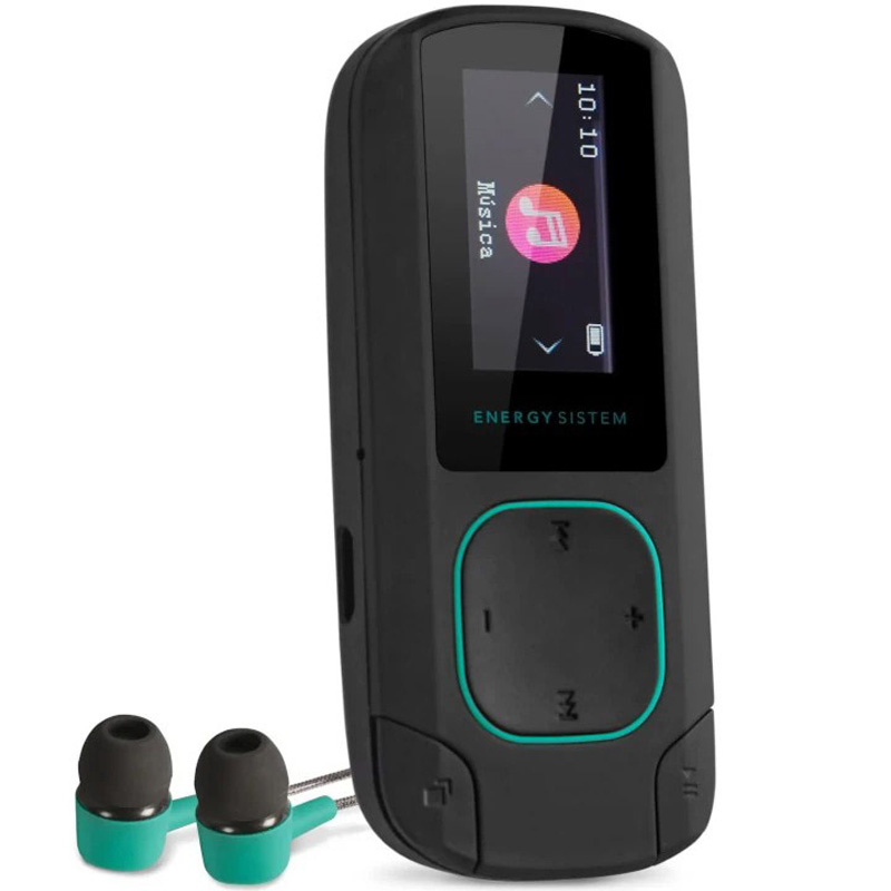 Reproductor Multimedia Energy Sistem Clip Jade Bluetooth 8GB Auriculares Verde