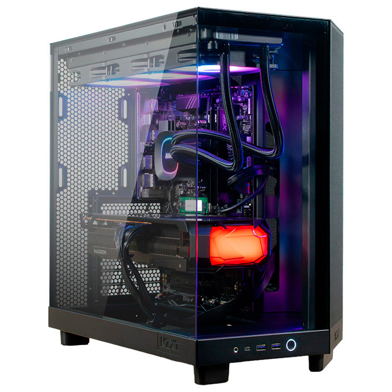 COOLPC RED II - Ryzen 7 7800X3D / Radeon RX 9070 XT 16GB / 32GB DDR5 6000Mhz / NVMe 2TB