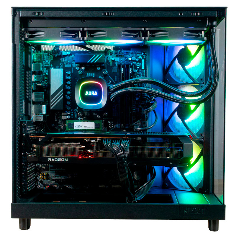 COOLPC RED II - Ryzen 7 7800X3D / Radeon RX 9070 XT 16GB / 32GB DDR5 6000Mhz / NVMe 2TB