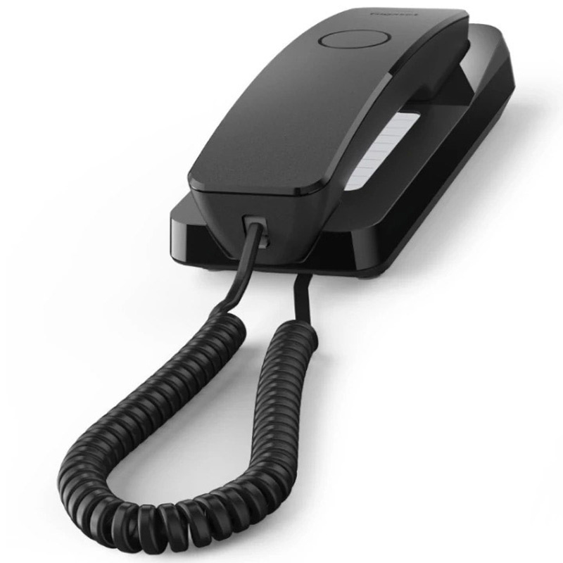 Teléfono Fijo Gigaset DESK 200 Analógico Negro
