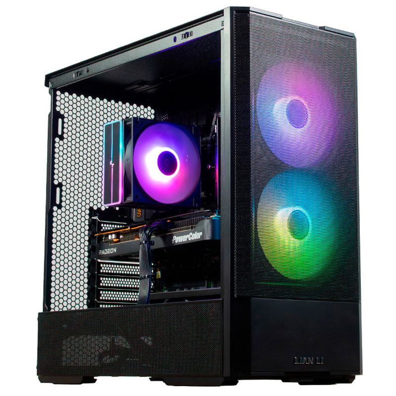 COOLPC RED III - Ryzen 7 7700X / Radeon RX 9070 XT 16GB / 32GB DDR5 6000Mhz / NVMe 1TB