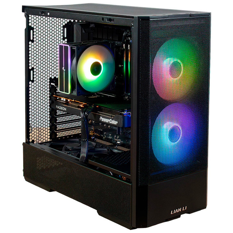 COOLPC RED III - Ryzen 7 7700X / Radeon RX 9070 XT 16GB / 32GB DDR5 6000Mhz / NVMe 1TB