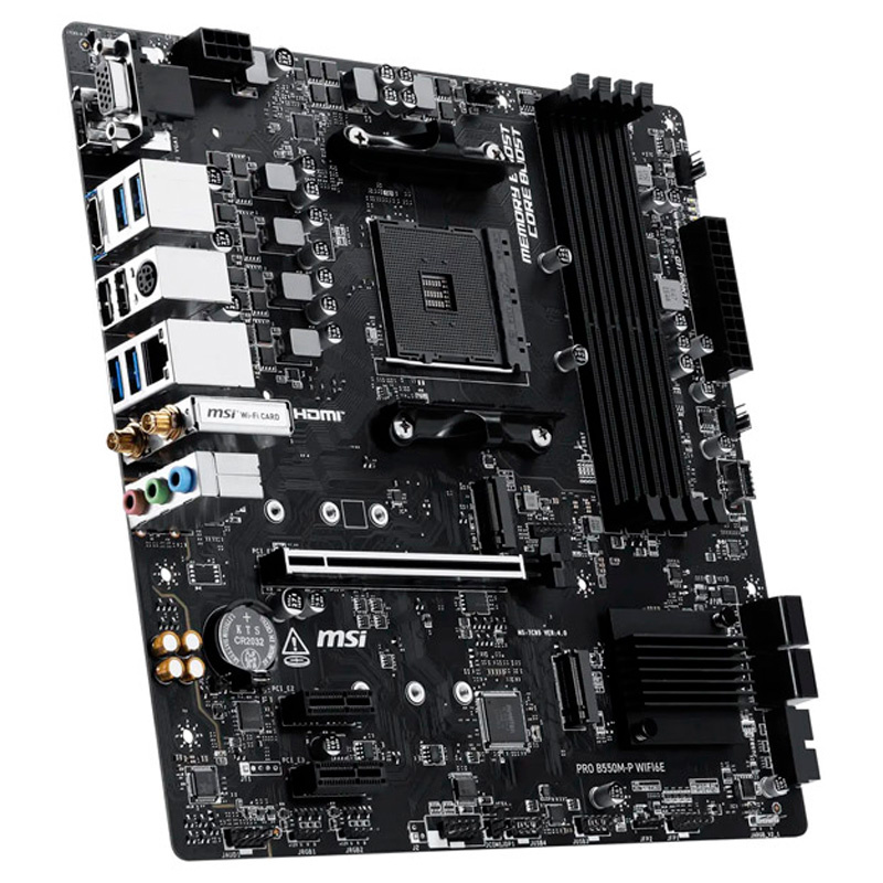 Placa Base MSI PRO B550M-P WIFI6E Socket AM4