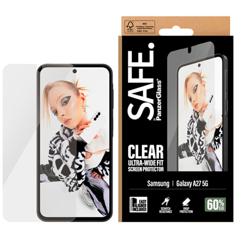 Protector Pantalla SAFE by PanzerGlass SA20735 De Cristal Templado Samsung Galaxy A27 5G Transparente