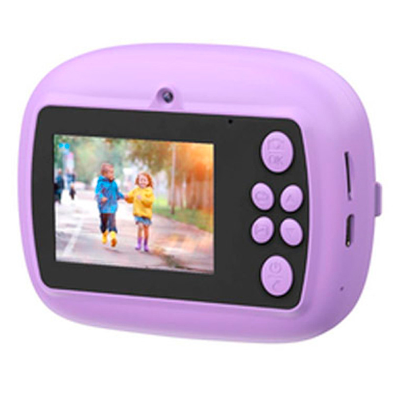 Cámara Digital Celly KIDSCAMPRINTVL Instantánea Infantil Con Impresión Térmica Violeta