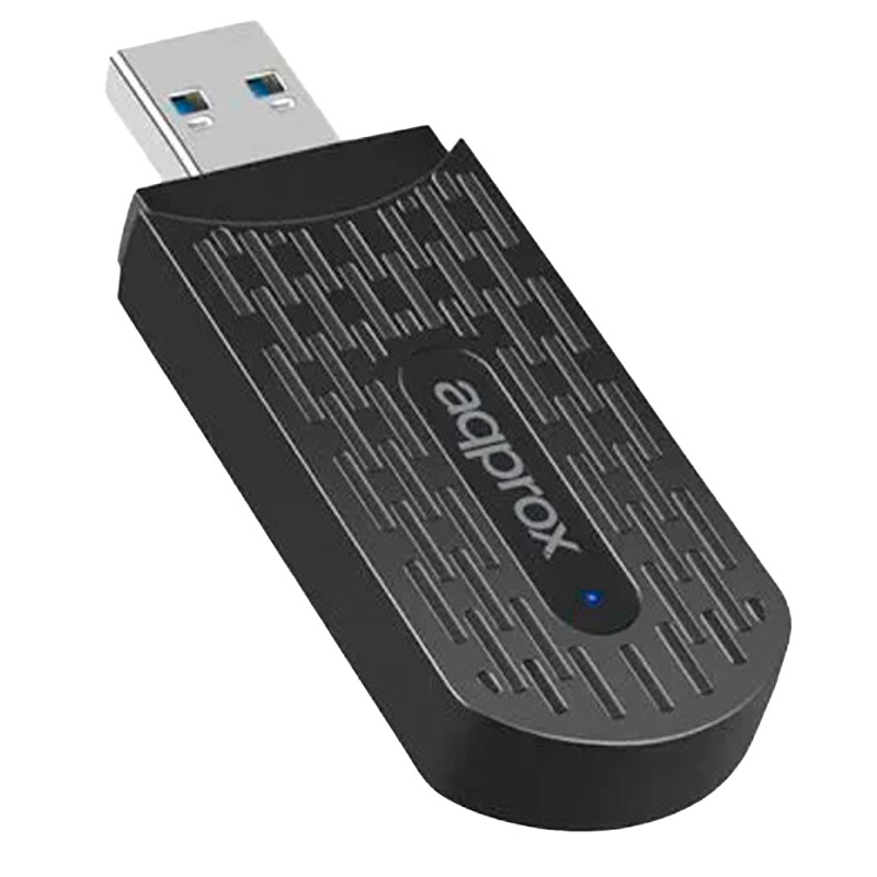 Adaptador WiFi USB approx! APPUSB1800V2 USB 3.0 Wi-Fi 6 AX1800