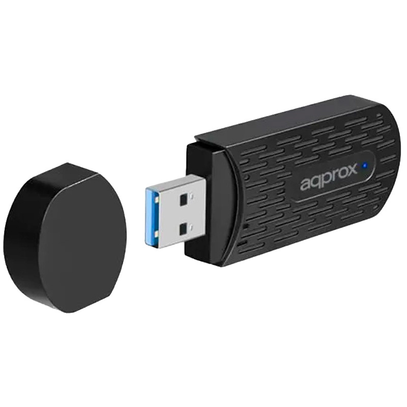 Adaptador WiFi USB approx! APPUSB1800V2 USB 3.0 Wi-Fi 6 AX1800