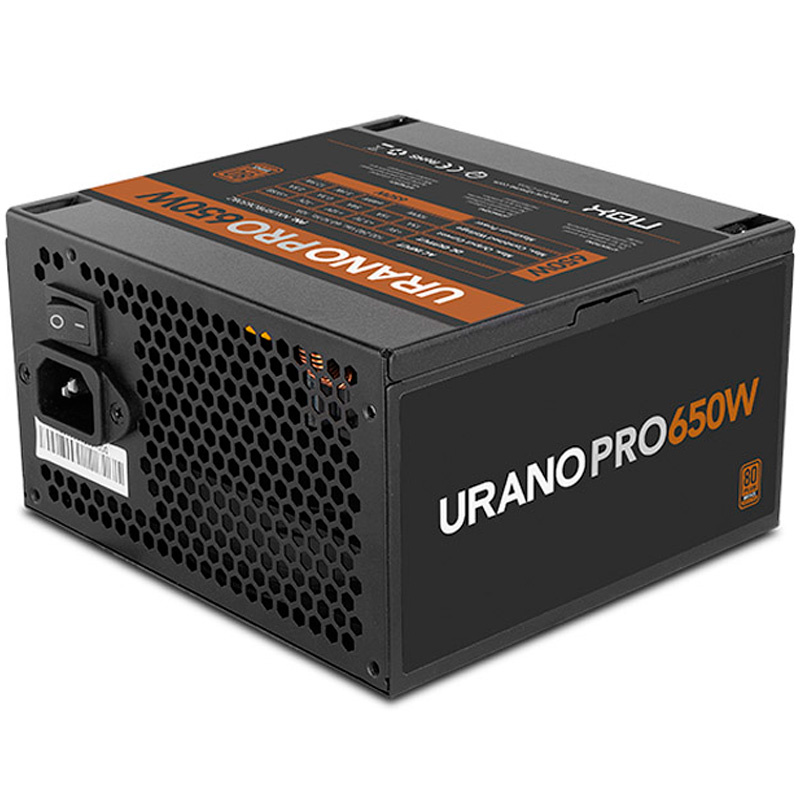 Fuente/PSU Nox Urano Pro 80 Plus Bronze 650W Cables Planos