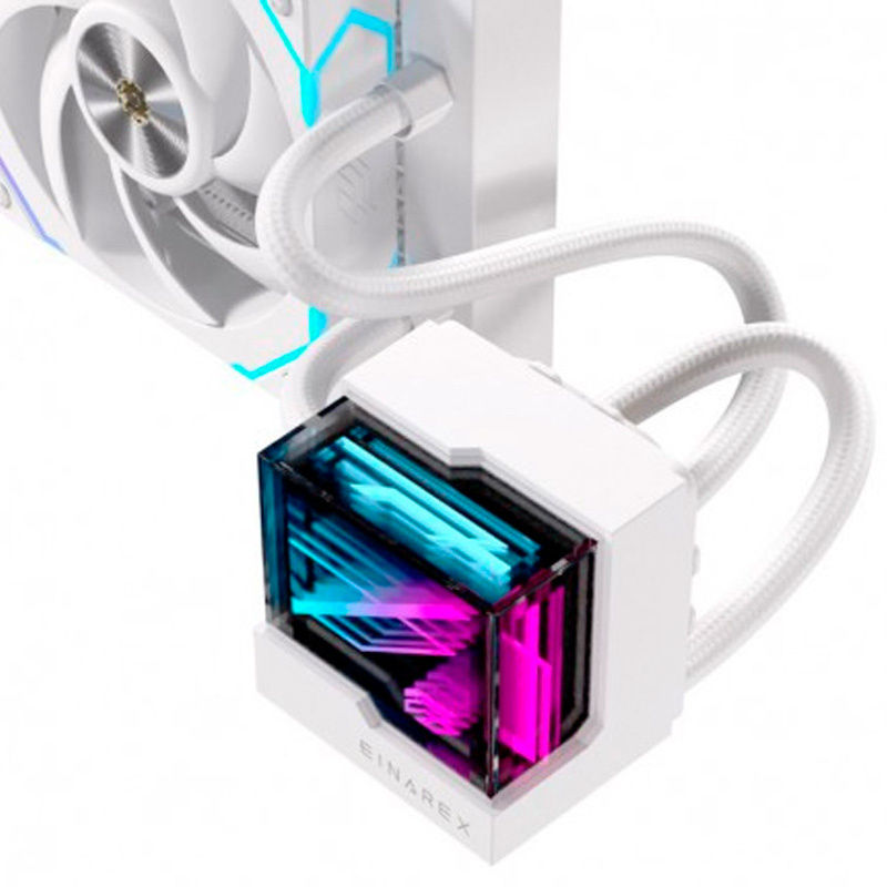 Kit Refrigeración Líquida Einarex Vertex 360 ARGB Blanco