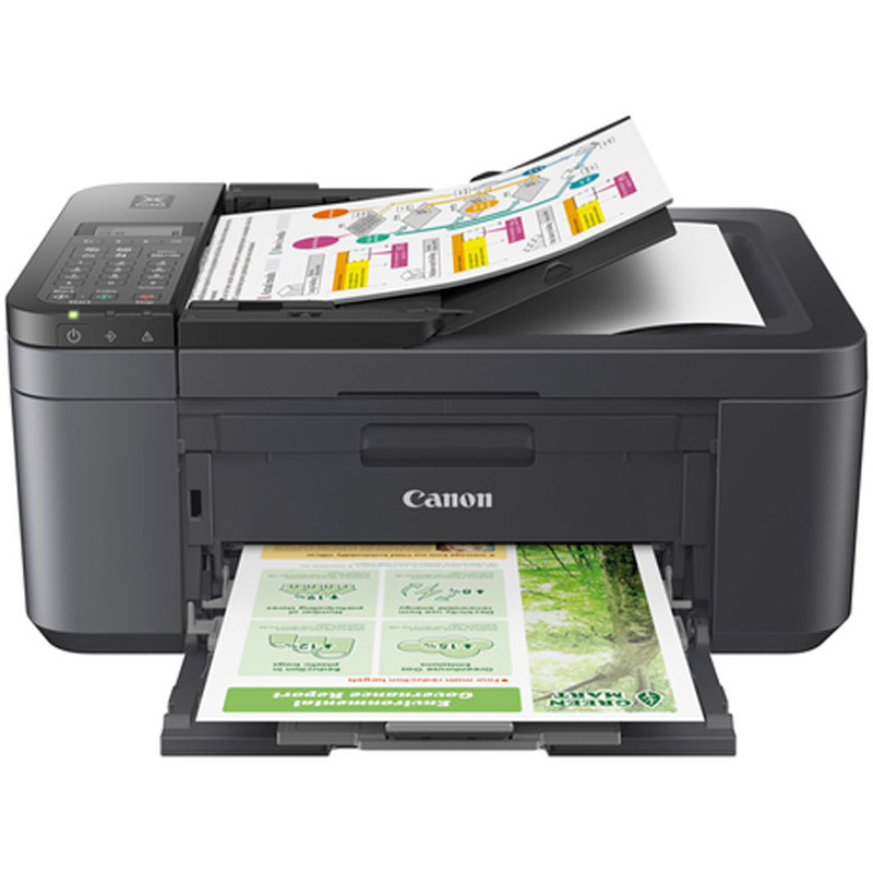 Impresora Multifunción Canon Pixma TR4755i Fotográfica 4 En 1 Wi-Fi Negra