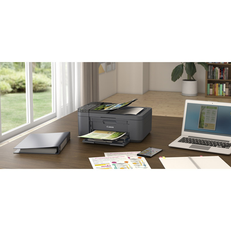 Impresora Multifunción Canon Pixma TR4755i Fotográfica 4 En 1 Wi-Fi Negra