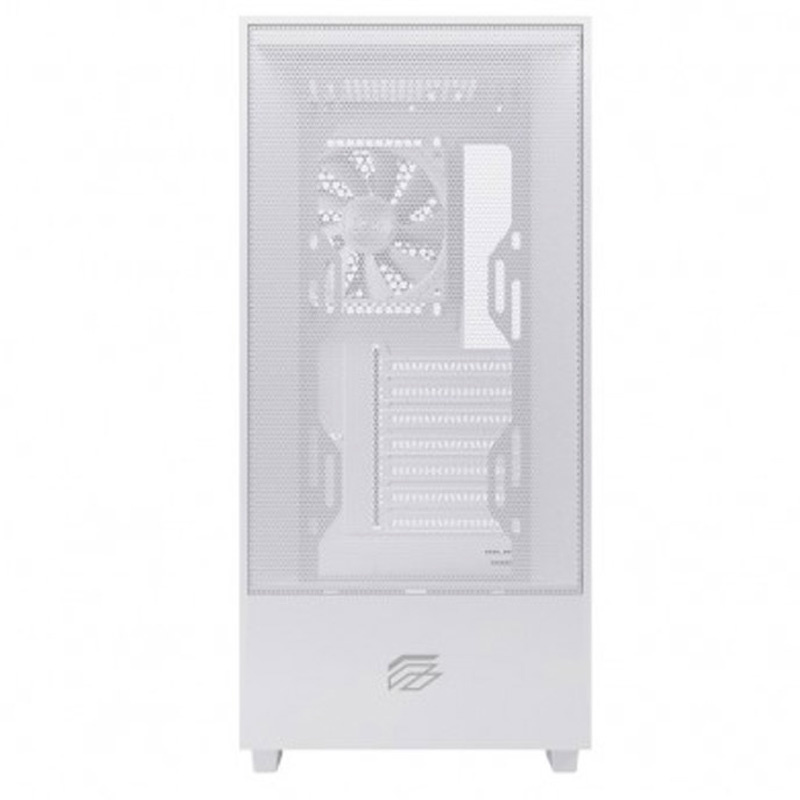 Caja/Torre Einarex Pulse P100 Core Cristal Templado Blanca