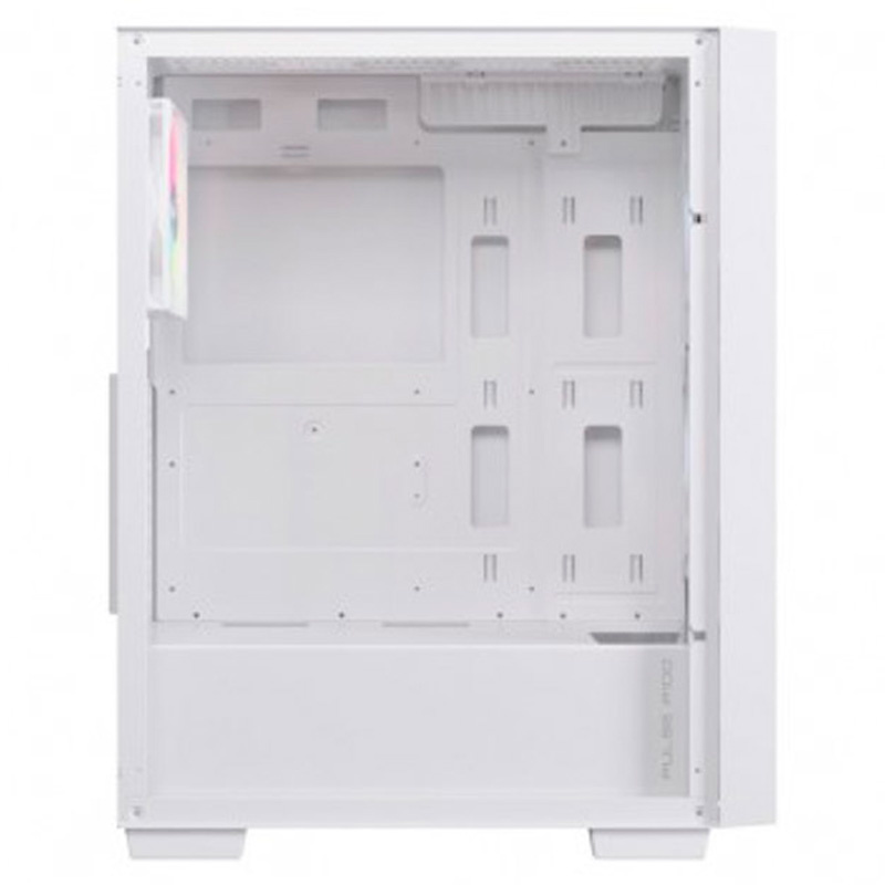 Caja/Torre Einarex Pulse P100 RGB Cristal Templado Blanca