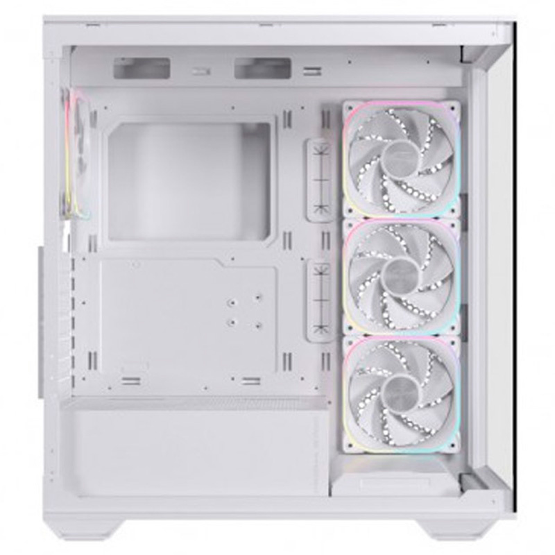 Caja/Torre Einarex Prisma S700 RGB Cristal Templado Blanca
