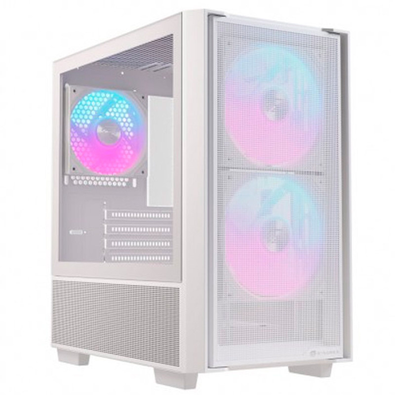 Caja/Torre Einarex Pulse PM150 Gaming RGB Blanca