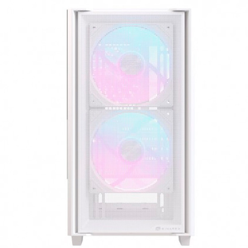 Caja/Torre Einarex Pulse PM150 Gaming RGB Blanca