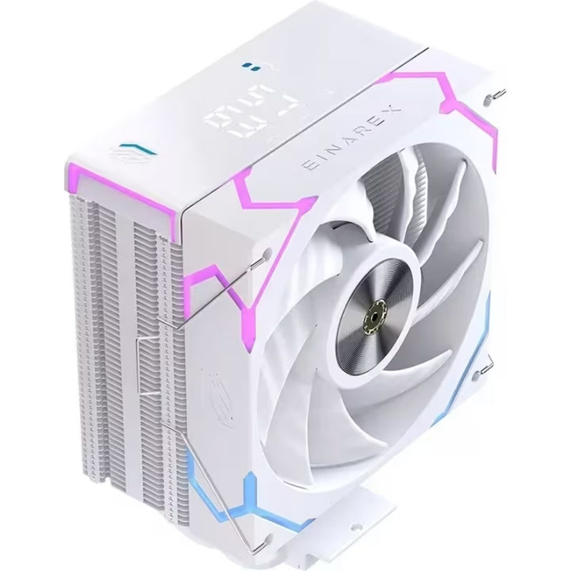 Disipador CPU Einarex Glide G100 RGB 120mm Blanco