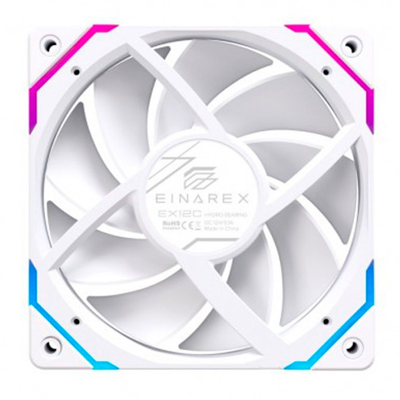 Ventilador Einarex EX12C ARGB 120mm Blanco