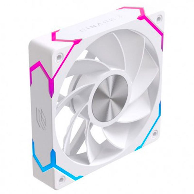 Ventilador Einarex EX12CI ARGB Reverse 120mm Blanco